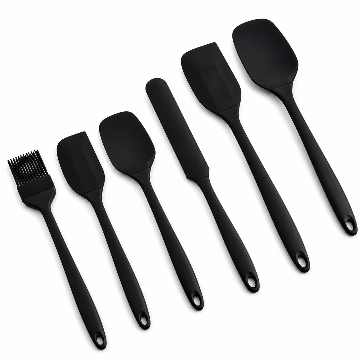 Premium Silicone Kitchen Utensil Set – Heat-Resistant & Non-Stick Safe