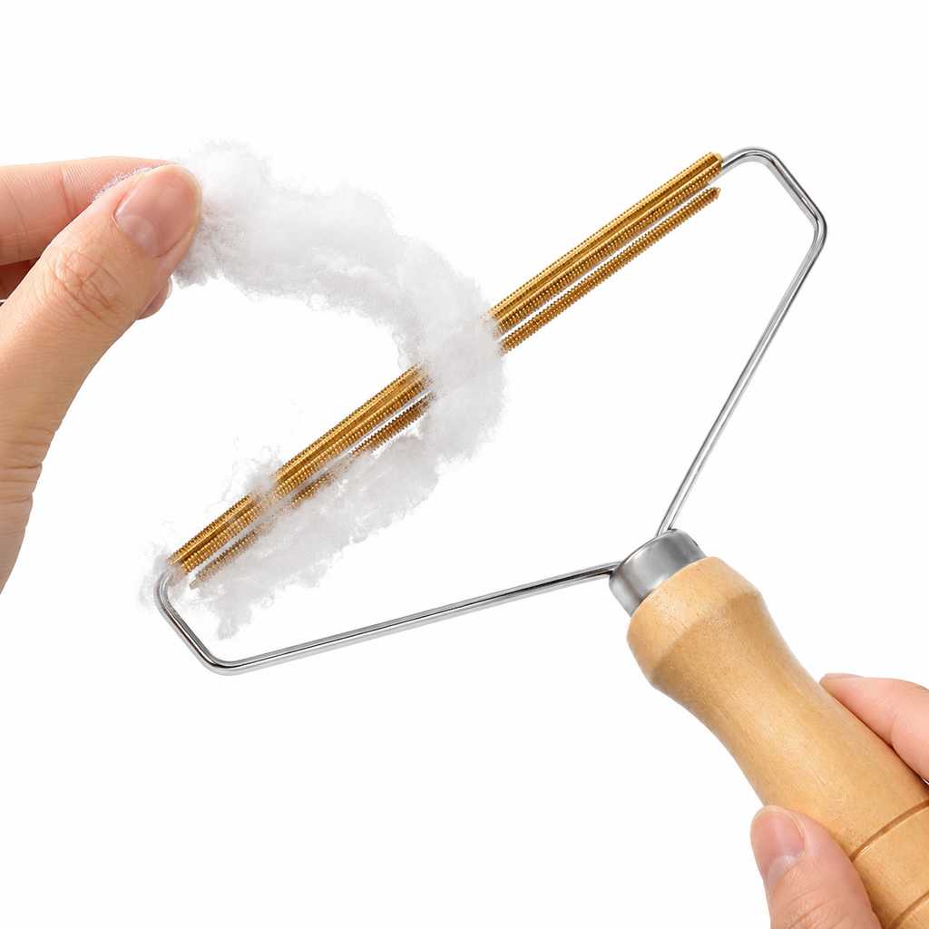 Pet Hair & Lint Remover Brush – Reusable Fabric Cleaner