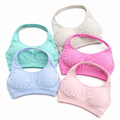 Women's Seamless Halter Sports Bra - High Support, Open Back & 26 Colors