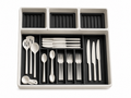 Expandable Bamboo Cutlery Drawer Organizer – Adjustable Kitchen Utensil Storage Tray
