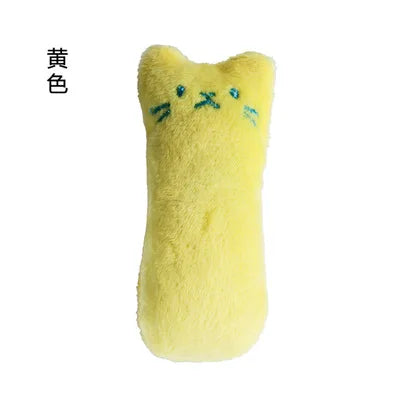 Catnip Plush Toy for Cats & Kittens in yellow 
