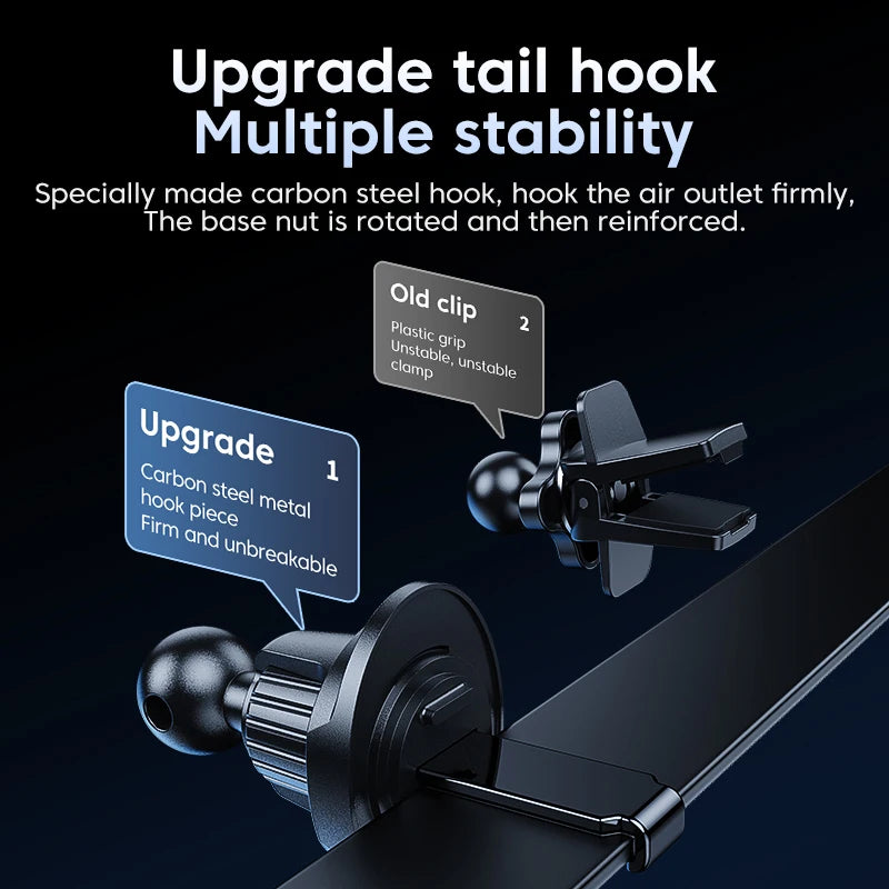 Fast wireless charging car phone holder
