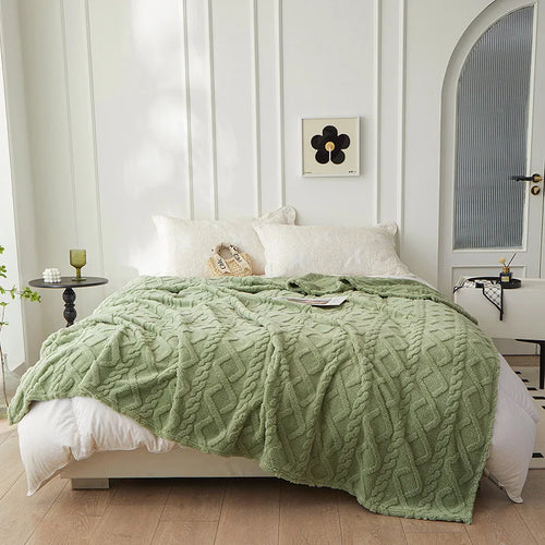 Luxury Dream Velvet Throw Blanket – Ultra Soft Double-Sided Cozy Blanket