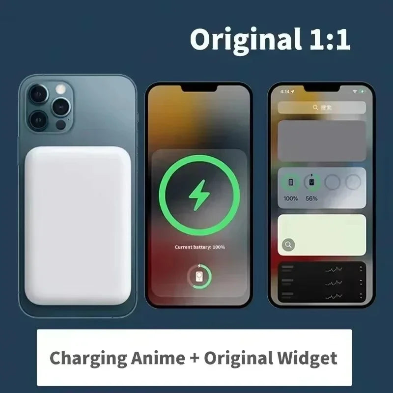 Magnetic Wireless Power Bank — Fast Charging Portable Charger | Up to 50,000mAh