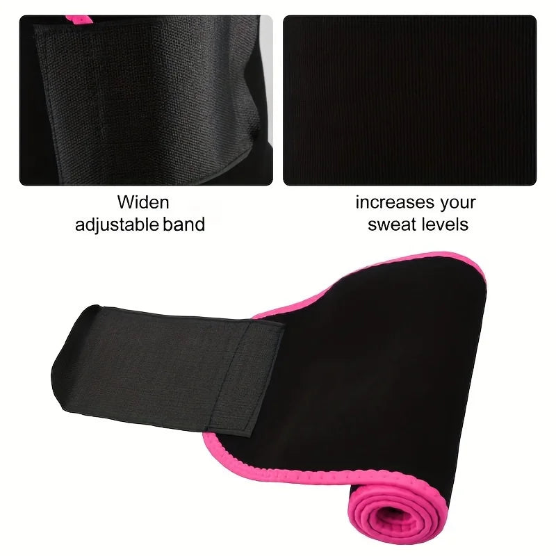 Sports Sweat Waist Trimmer Belt – Sauna Slimming & Back Support