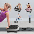 Whole Body Vibration Plate Exercise Machine with Resistance Bands & Remote Control