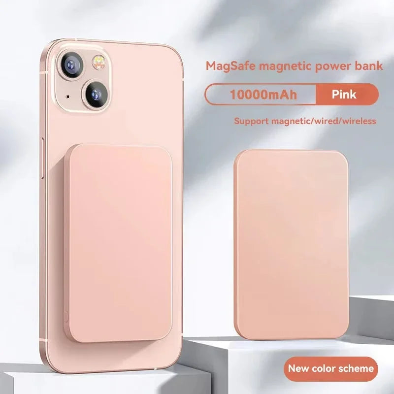 Magnetic Wireless Power Bank — Fast Charging Portable Charger | Up to 50,000mAh