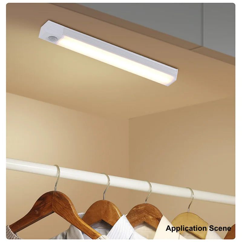 Rechargeable LED light for dark spaces
