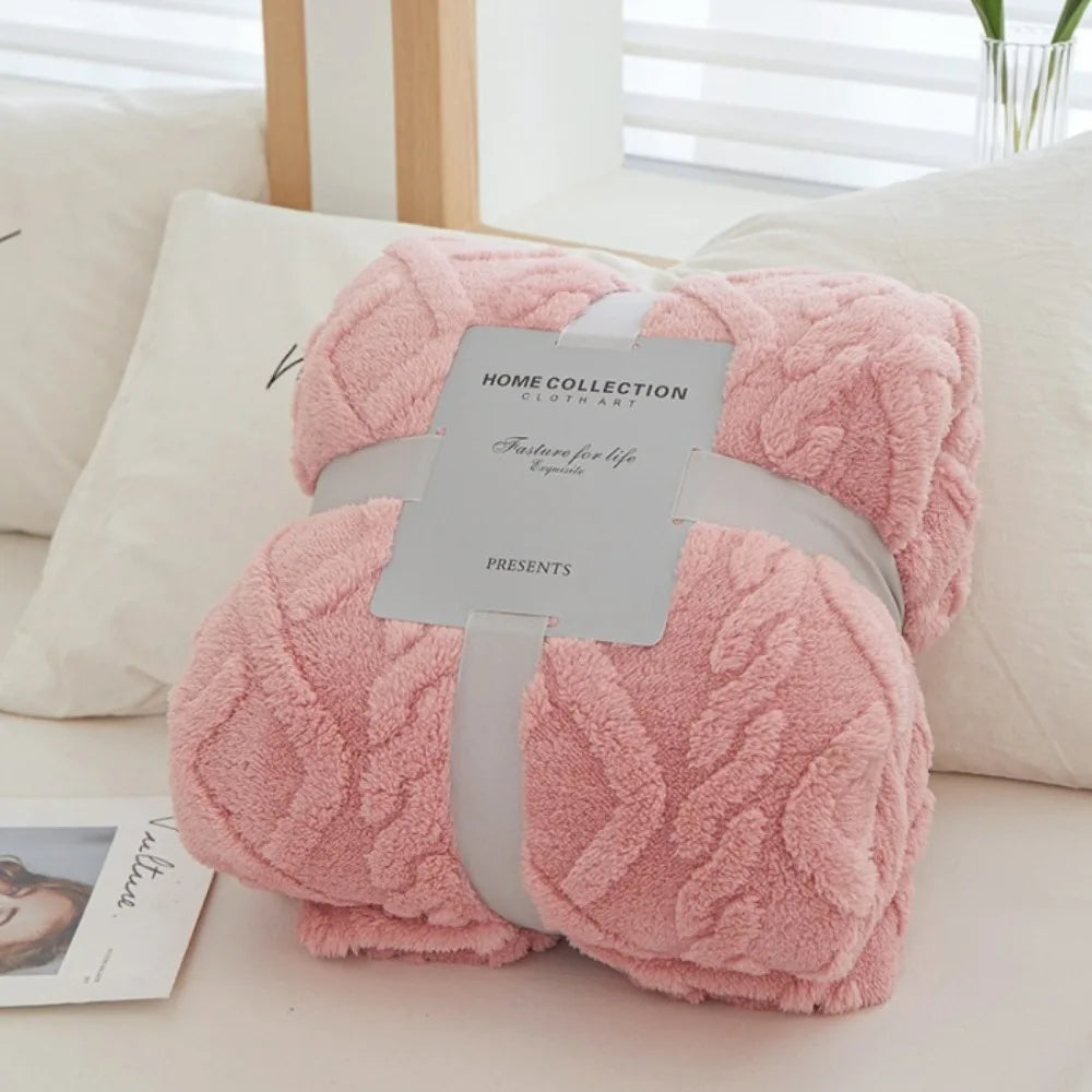 Luxury Dream Velvet Throw Blanket – Ultra Soft Double-Sided Cozy Blanket