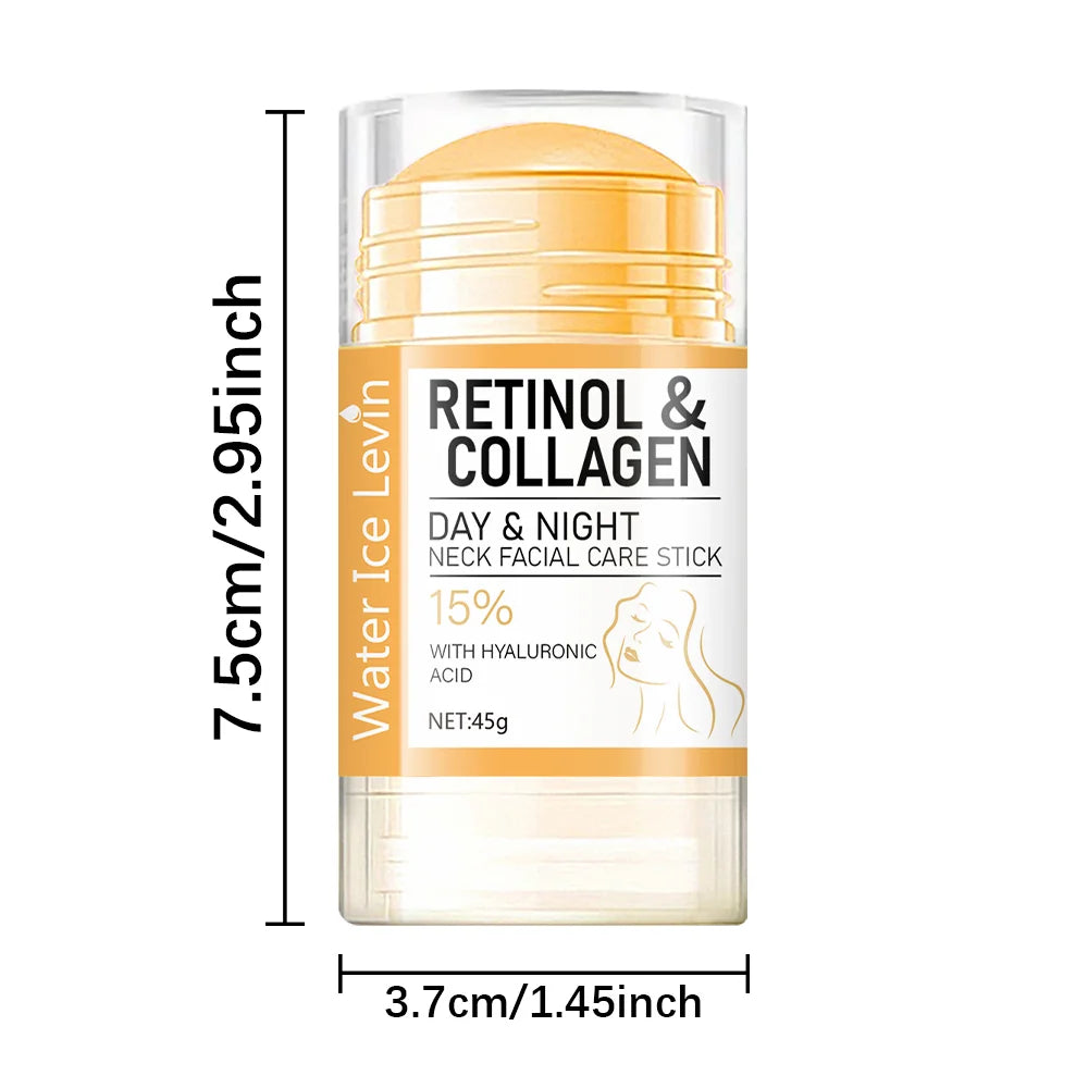 Retinol & Collagen Neck Firming Cream Stick | Day & Night Moisturizer