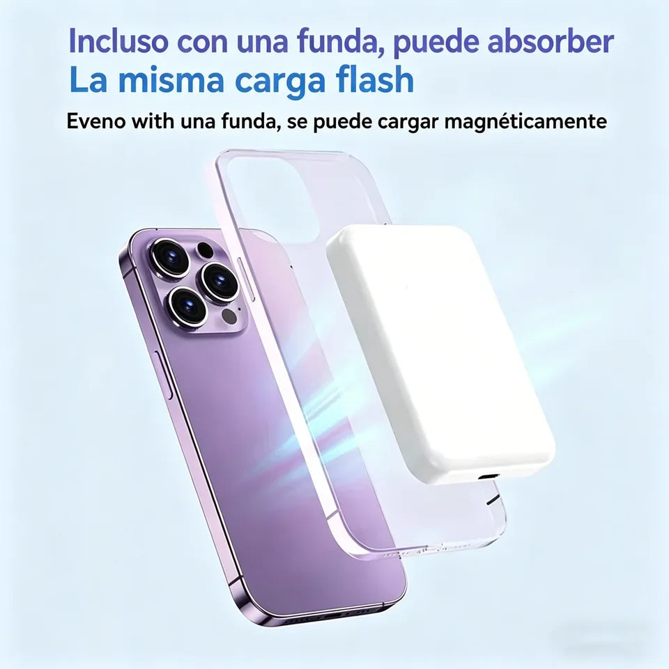 Magnetic Wireless Power Bank — Fast Charging Portable Charger | Up to 50,000mAh