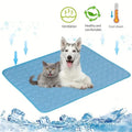Self-cooling pet mat for dogs and cats
