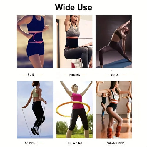 Sports Sweat Waist Trimmer Belt – Sauna Slimming & Back Support