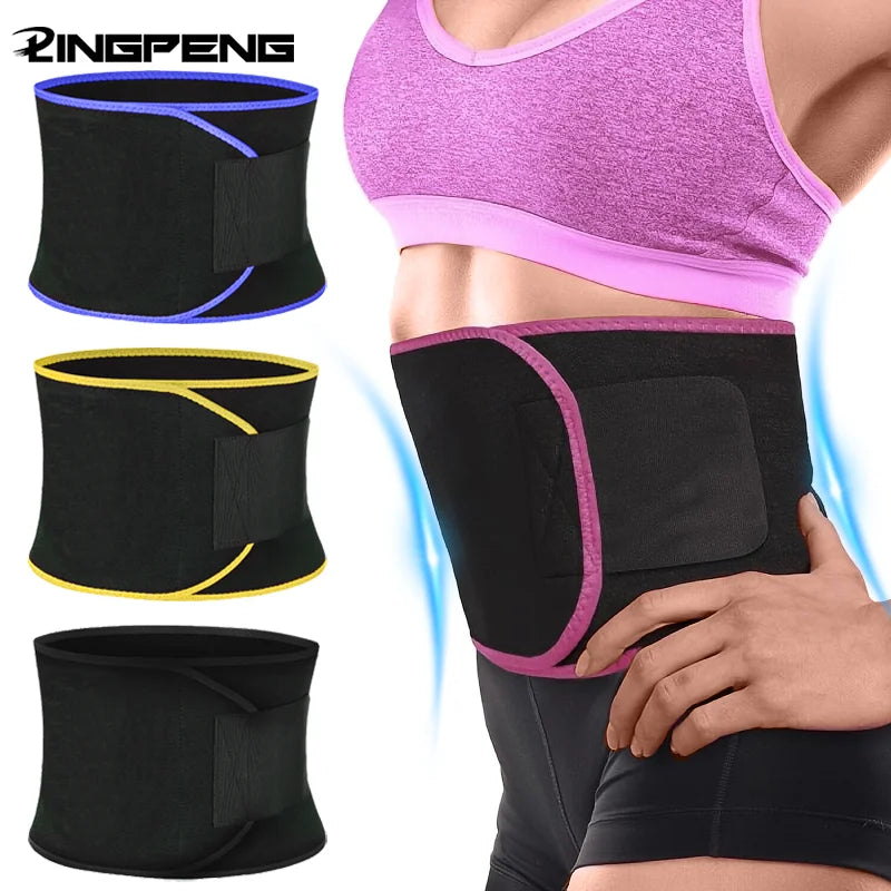 Sports Sweat Waist Trimmer Belt – Sauna Slimming & Back Support