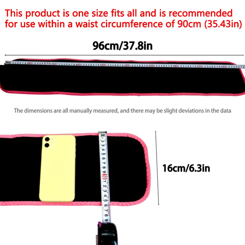 Sports Sweat Waist Trimmer Belt – Sauna Slimming & Back Support