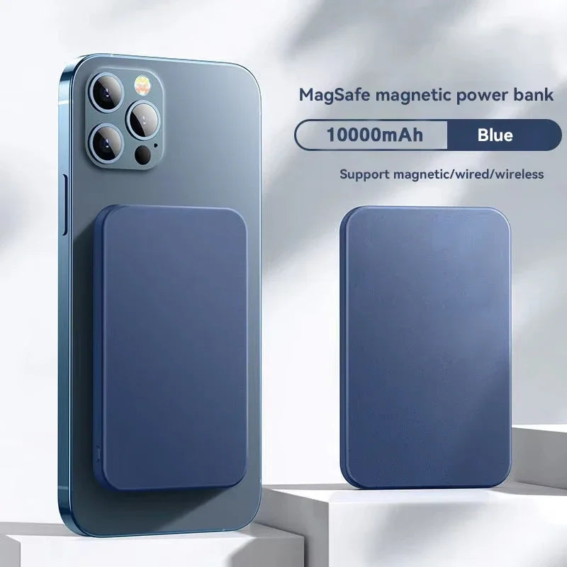 Magnetic Wireless Power Bank — Fast Charging Portable Charger | Up to 50,000mAh