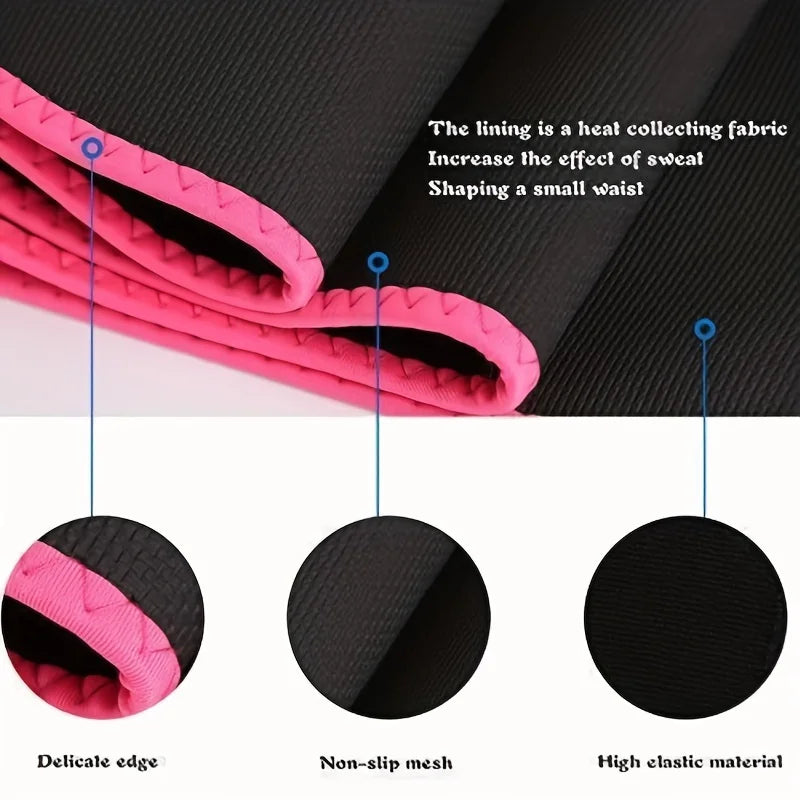 Sports Sweat Waist Trimmer Belt – Sauna Slimming & Back Support