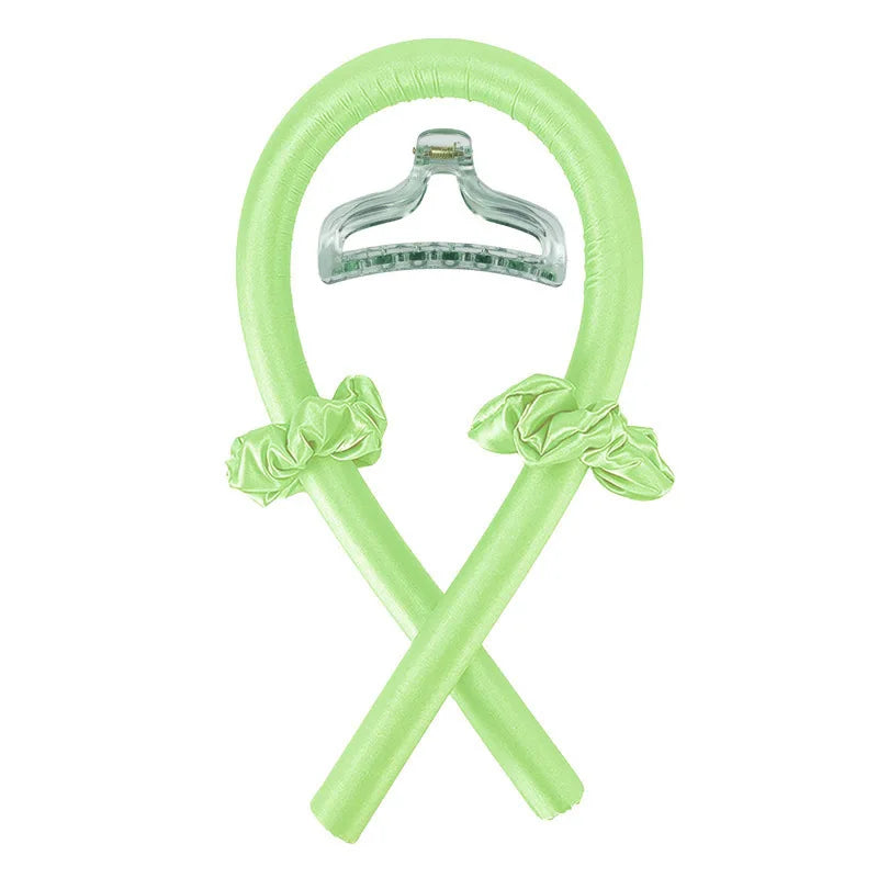 Heatless Hair Curling Ribbon Set – Overnight Soft Curling Headband