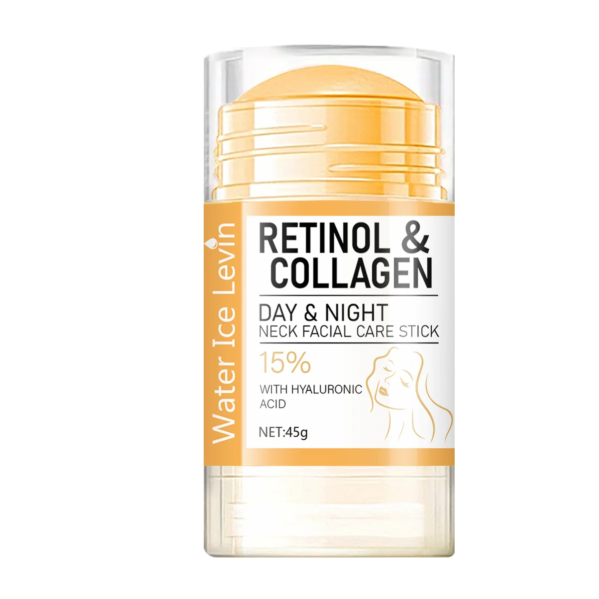 Retinol & Collagen Neck Firming Cream Stick | Day & Night Moisturizer