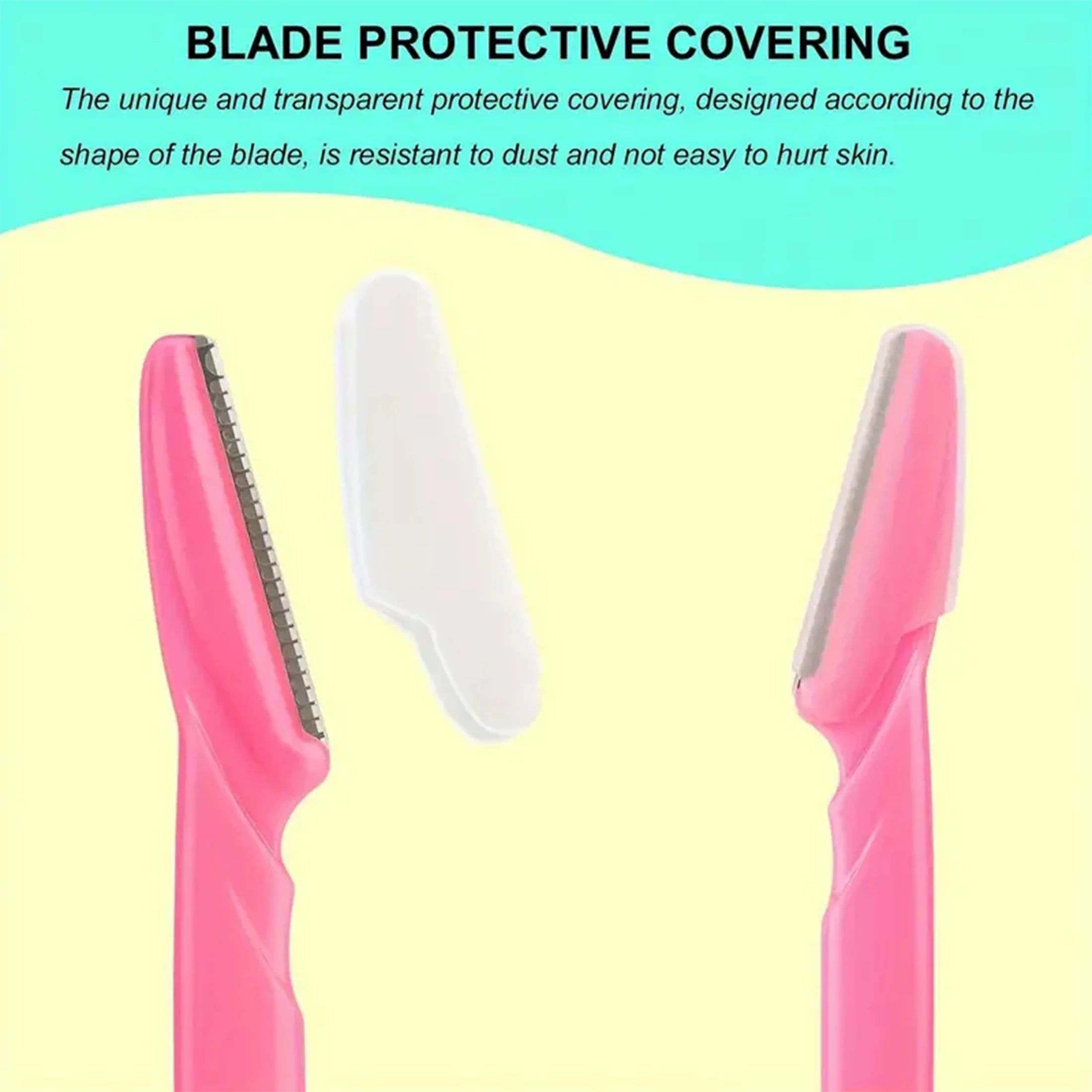 Precision Eyebrow & Facial Razors – 5/10/30/40 Pack for Smooth Hair Removal