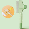 Stainless steel pet grooming brush
