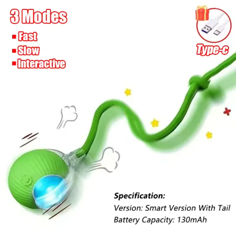 Motion activated cat toy

