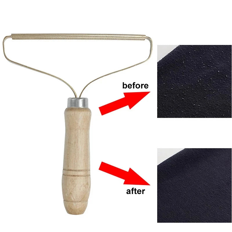 Portable Pet Hair & Lint Remover Brush – Reusable Manual Fabric Cleaner for Clothes, Sofas & Carpets