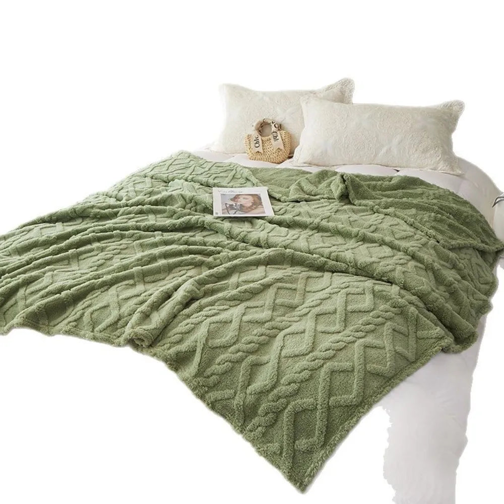 Luxury Dream Velvet Throw Blanket – Ultra Soft Double-Sided Cozy Blanket