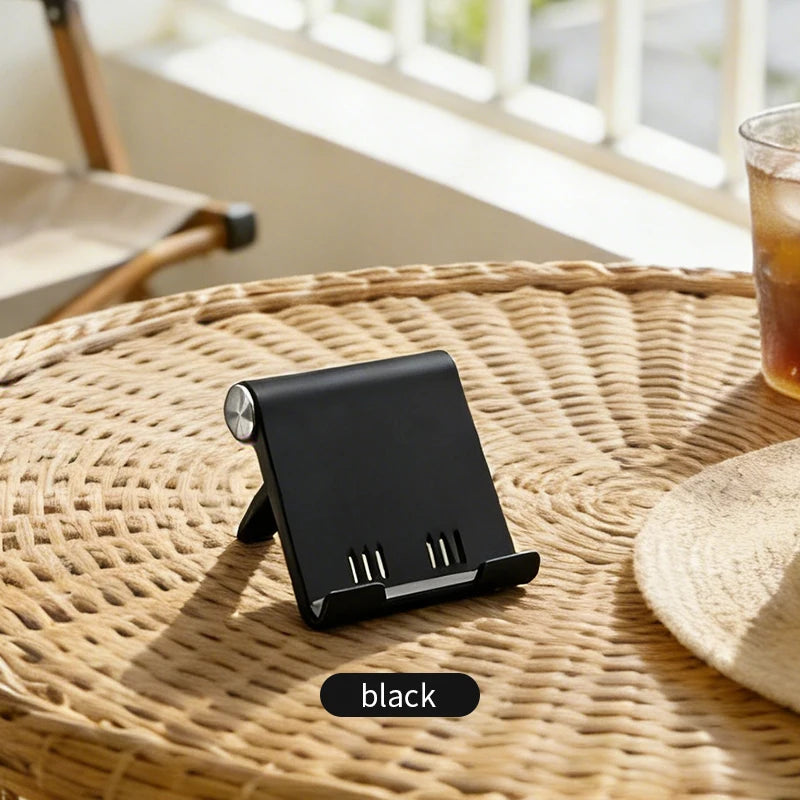 Lightweight folding tablet holder
