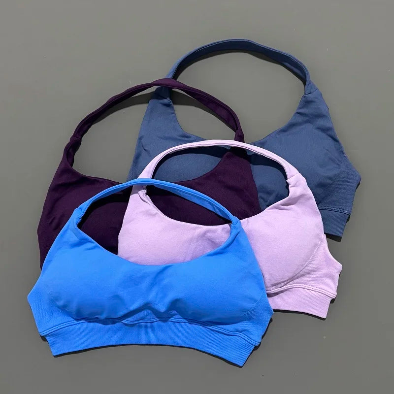 Women’s Cross-Back High Support Sports Bra for Gym, Yoga & Fitness