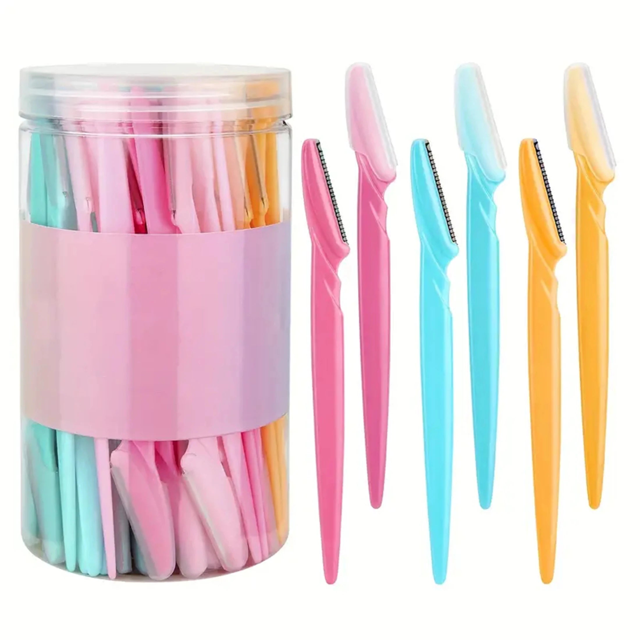 Precision Eyebrow & Facial Razors – 5/10/30/40 Pack for Smooth Hair Removal