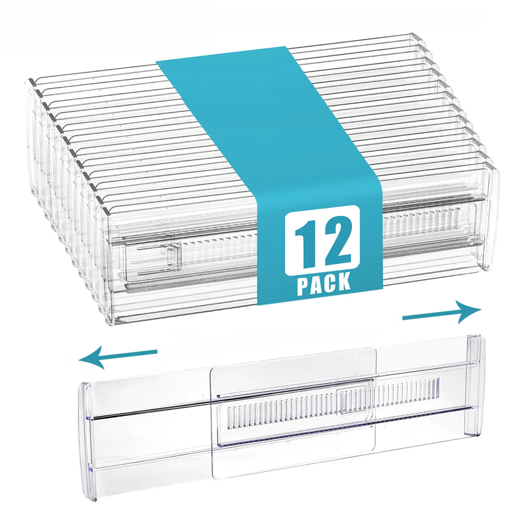 Stack of metal shelves with a blue label indicating '12 Pack' on a white background