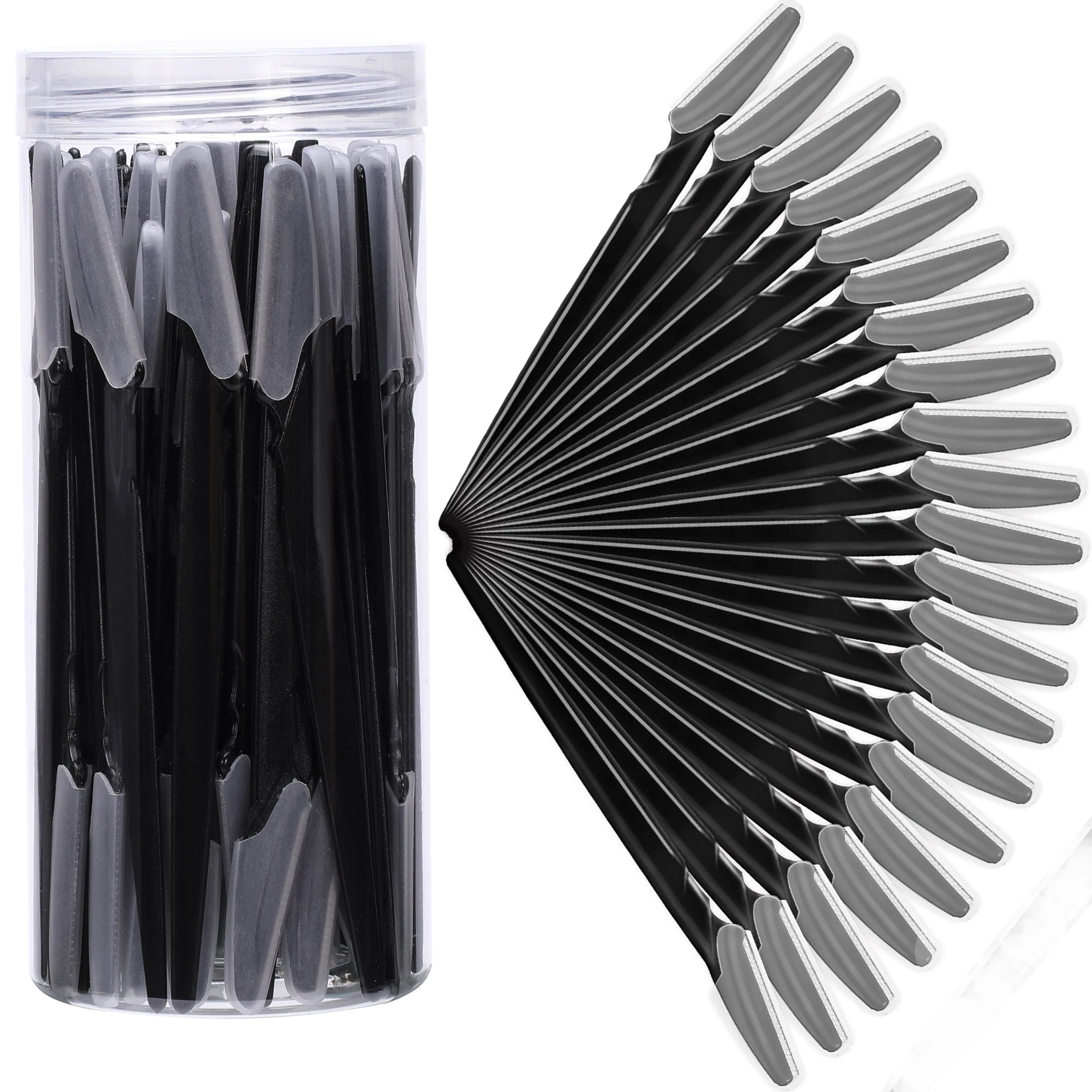 Precision Eyebrow & Facial Razors – 5/10/30/40 Pack for Smooth Hair Removal