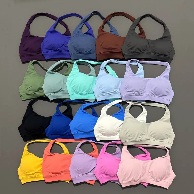 Women’s Cross-Back High Support Sports Bra for Gym, Yoga & Fitness