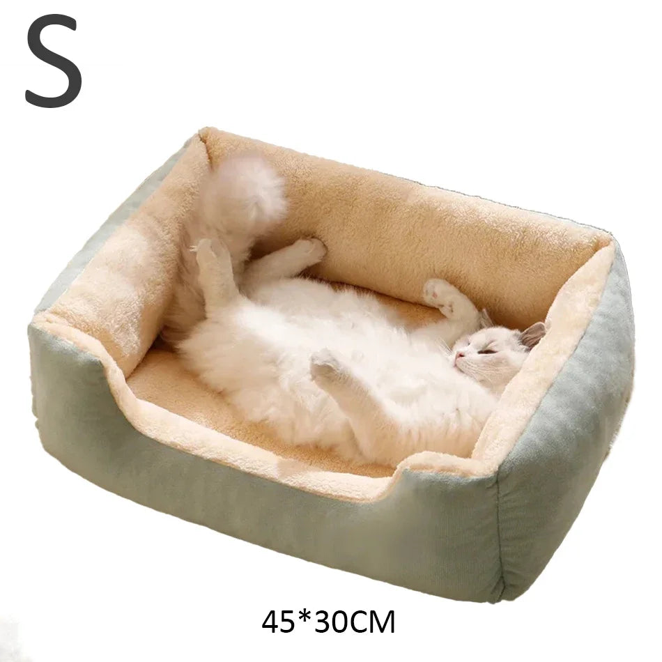 Comfortable cat sleeping bed
