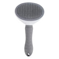 Easy-clean dog and cat brush